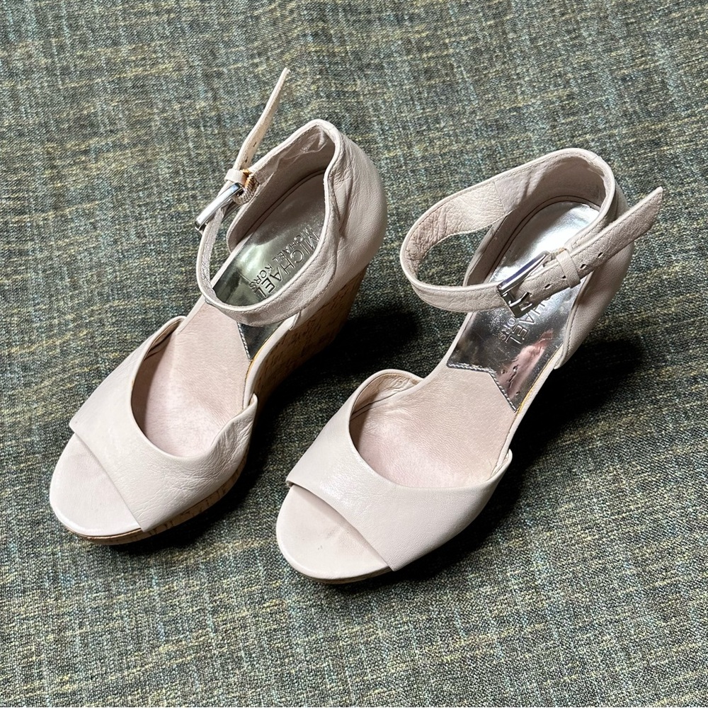 Michael Kors Cork Wedges
